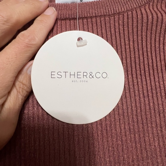 NWT DAVINA TOP - ROSE - Picture 7 of 11